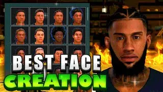 BEST COMP FACE CREATION IN NBA 2K24! CURRENT GEN! DRIPPY FACE CREATION