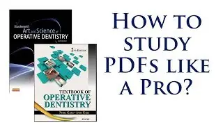 How to Study PDFs like a Pro?