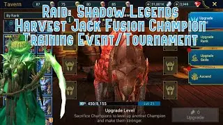 Raid: Shadow Legends - Harvest Jack Fusion Champion Training Event/Tournament