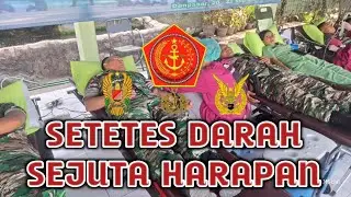 DONOR DARAH DALAM RANGKA MEMPERINGATI HUT KE-79 TNI TAHUN 2024