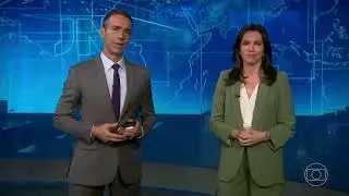 Jornal Nacional Special Closing - Trump Assassination Attempt - 07/13/2024 - TV Globo