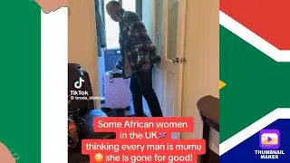 South Africa 🇿🇦 wife call police for her Nigeria 🇳🇬 husbandin the UK 🇬🇧