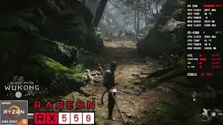 Black Myth: Wukong | RX 550 4GB