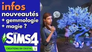 New features in the Crystal Creations STUFF PACK ⛏️💎 | Sims 4