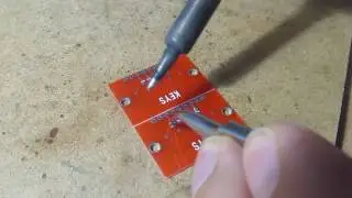 Пайка SMD и DIP компонентов в ручную