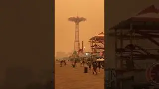 IG Live Rewind 🔴 “When the Sky Turned Orange…” Coney Island, Brooklyn June 7th 2023