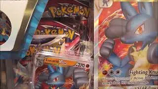 Opening the New Pokemon Lucario Vstar Premium Collection Box!