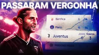 5 clubes que deram VEXAME na fase de grupos da Champions 🍅💨