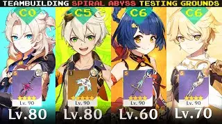 TEAM BUILDS - Albedo, Bennett, Xiangling, Aether | Genshin Impact 1.2