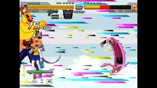 M.U.G.E.N. Team Courage vs Big Chicken