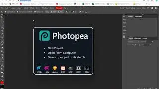 Photopea - Clipping mask