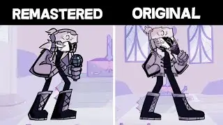 Ruv: Original Vs Remastered | FNF Mod Showcase Sarvente's Mid-Fight Masses