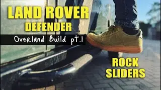 Defender Overland Build pt.1: Installing Rock Sliders