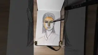 Watercolor painting 🎨#watercolorpainting #paint #sketch #art #artist #reels #irainly #i_rainly