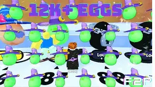 I hatched 12K+ eggs in Pet Simulator 99 (No P2W)