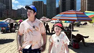 I took my son to the beach for the first time