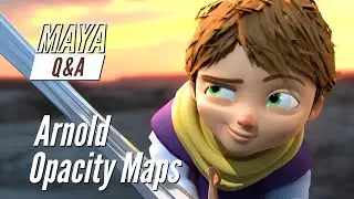 Maya Q&A - Arnold Opacity Maps