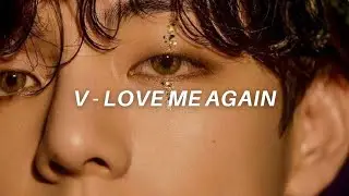 V 뷔 'Love Me Again' Easy Lyrics