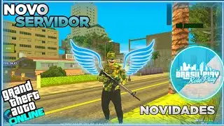 NOVO SERVIDOR PARA CELULAR E PC NOVA NOVIDADE | GTA SA SAMP ROLEPLAY
