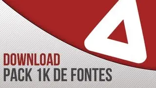 Super Pack // 1k de Fontes