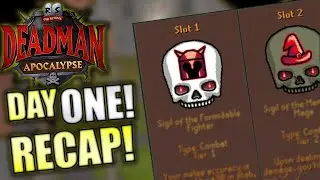 Events Have Set into Motion Plans that Cannot Be Stopped. EP 1. OSRS DMM Apocalypse Day 1!