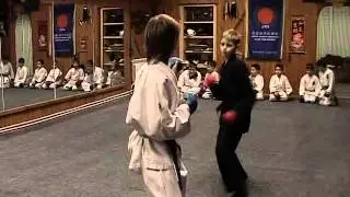 Работа с палкой. Кобудо. Карате - дети. Часть 4