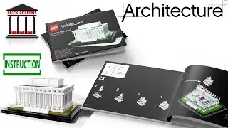[~INSTRUCTION~] 21022 - Lincoln Memorial - Lego Architecture - BRICK ACADEMY