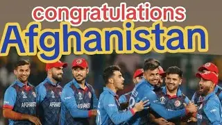 congratulations  #Afghan NEVER accepted Dominance of World Powers..#AFGvsENG
