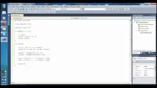 Microsoft Visual Studio C++ Tutorial 33 (Function Templates), HD