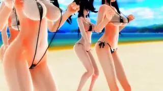 MMD Sexy Bikini Dance