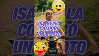 Isabella compró una moto