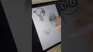 Short video of my daily sketching process #shorts
