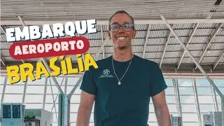 Sala de embarque do aeroporto de Brasília