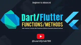 dart Functions | Dart Functions Tutorial | Flutter Full Course for beginners | In Urdu Hindi