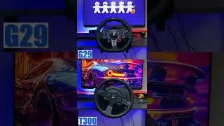 Thrustmaster t300  vs Logitech g29 