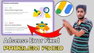 Fix In Adsense Change Association||Step 2 Error Setup Google Adsense | 