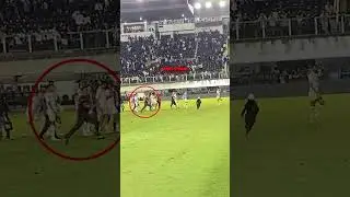 SHE'S IMPERSONATING A SECURITY GUARD! 😱⚽🏃‍♀️