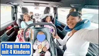 12-hour car journey with 4 kids & a baby 🙈 Leaving for vacation at 3 a.m.! Packing suitcases | Mo...
