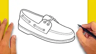 How to draw Boat Shoes
