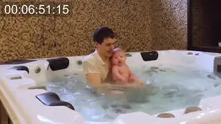 Грудничковое плавание в джакузи