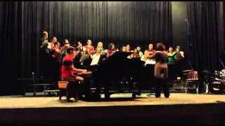 Eddie Choir Performance Dec. 2013