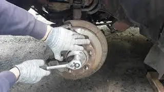 Регулировка ступичного подшипника на ВАЗ Классика.