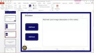 Modifying the slide master in PPT 2013