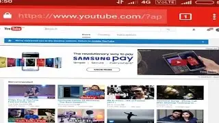 Use youtube desktop mode on your android or ios devices easily