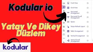 Kodular io - Yatay Ve Dikey Düzlem Eklentisi Kullanımı Ve Özellikleri - Kodular Uygulama Dersleri