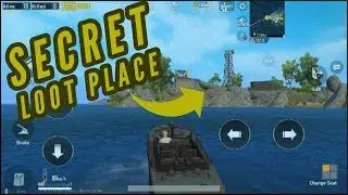 Secret Loot Place In Erangle On PUBG Mobile | Really???