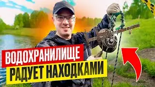 КЛАССНЫЙ УЛОВ В ВОДОХРАНИЛИЩЕ!!!