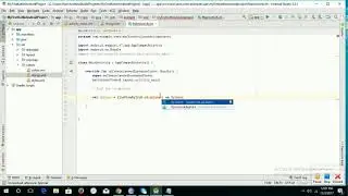 How To Create Spinner in Kotlin on Android Studio 3.0
