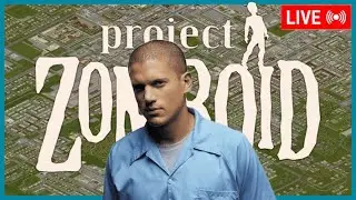 Breaking Out Of Prison - Project Zomboid LIVE!