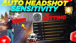 FREE FIRE NEW HEADSHOT SENSITIVITY 😈 FREE FIRE OB44 UPDATE SENSITIVITY| AUTO HEADSHOT SENSITIVITY